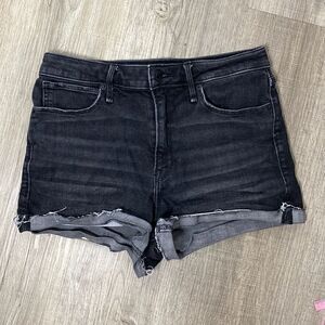 ABERCROMBIE & FITCH | Simone High Rise Short Black Size 28/6